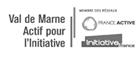 Logo Val de Marne, France Active et Initiative france